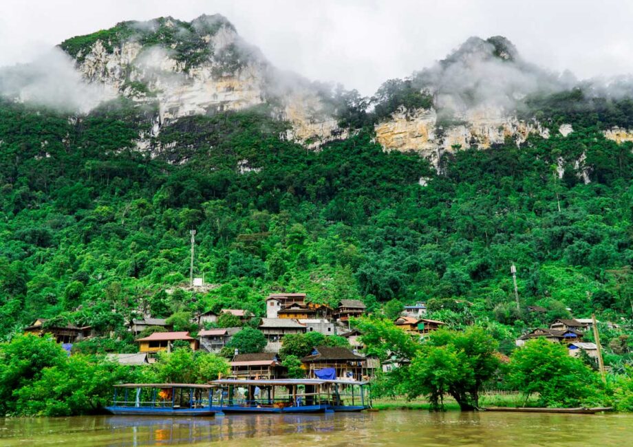 The Stilt Houses of the Tay People in Ba Be